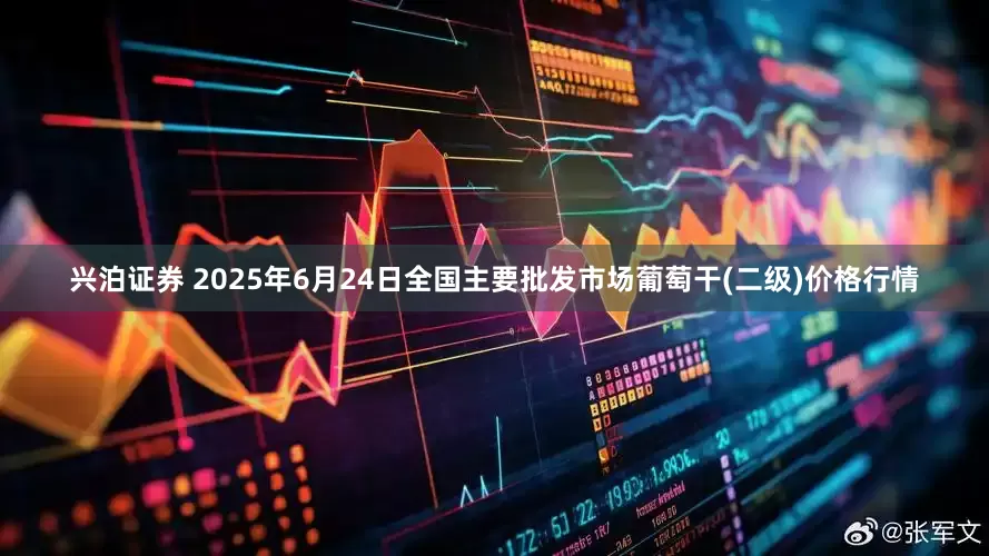 兴泊证券 2025年6月24日全国主要批发市场葡萄干(二级)价格行情